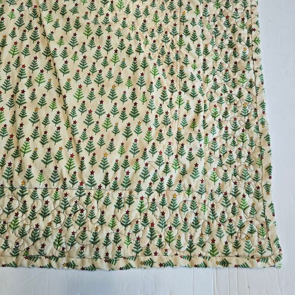 Quilted Santa Christmas Hanging Holiday Quilt - Picture 9 of 12